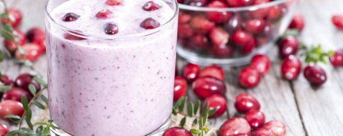 Необычный молочно-клюквенный коктейль: вкусное наслаждение для всей семьи