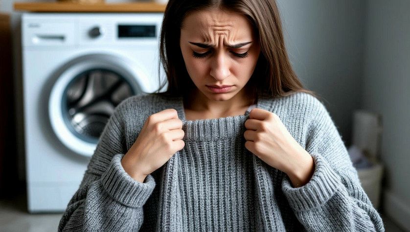 Спасение растянутого свитера: от отчаяния к надежде