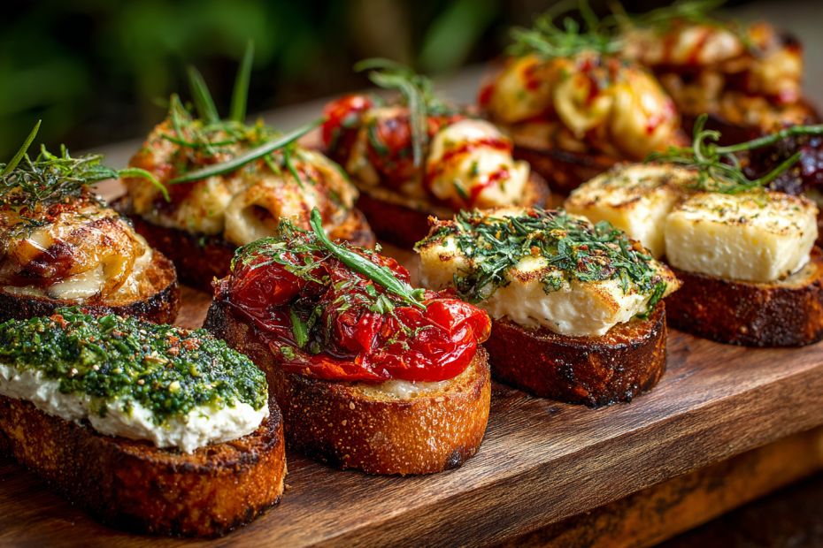 Пятьдесят оттенков брускетты: лучшие рецепты для любого повода