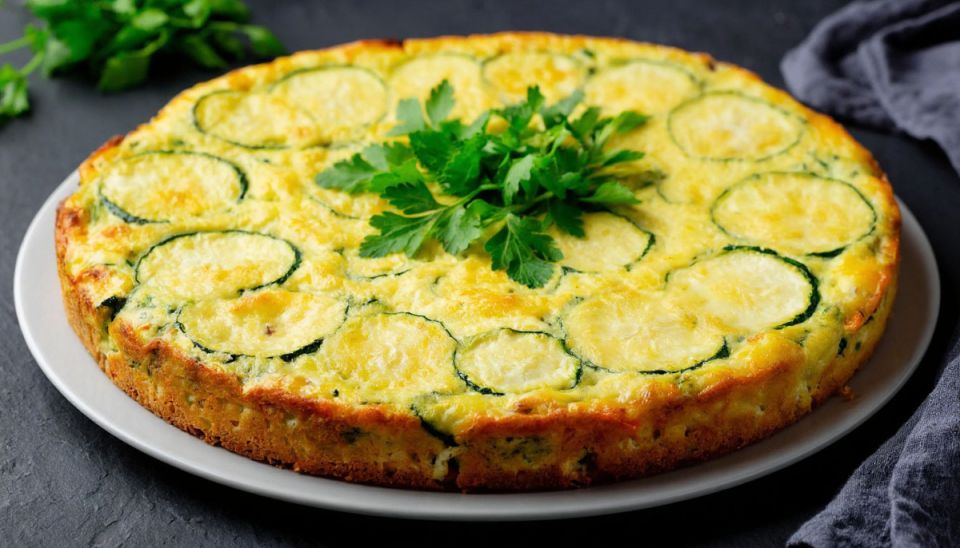 Фриттата из кабачков: простой и вкусный рецепт