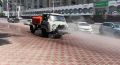 Жара в Тамбове. Улицы освежают водой