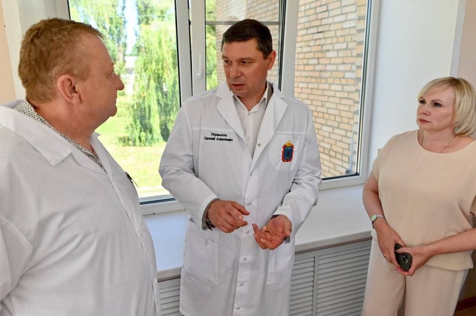 Евгений Первышов: Сегодня с рабочим визитом в Никифоровском округе