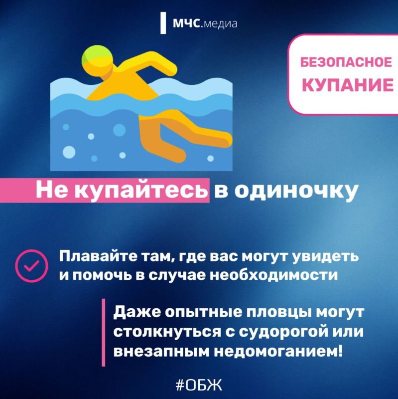 Жара – купание, повышенный риск жизни и здоровью