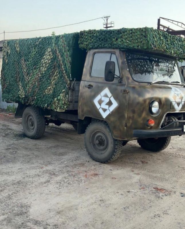 Волонтеры из Тамбовской области передали бойцам спецоперации автомобиль &quot;УАЗ&quot;