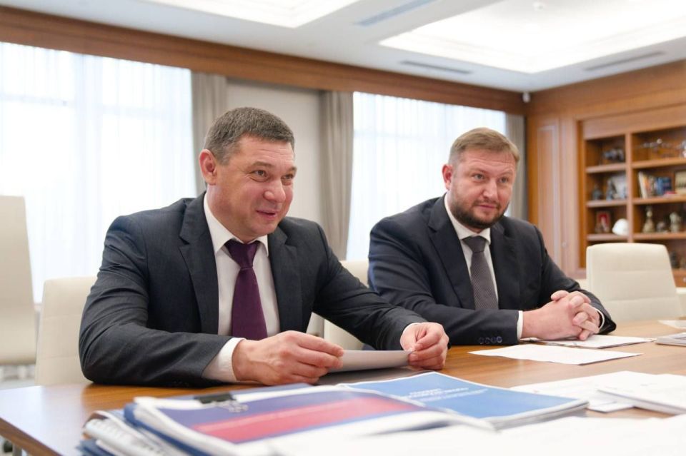 14 августа состоялась рабочая встреча министра строительства и ЖКХ РФ Ирека Файзуллина и врио главы Тамбовской области Евгения Первышова