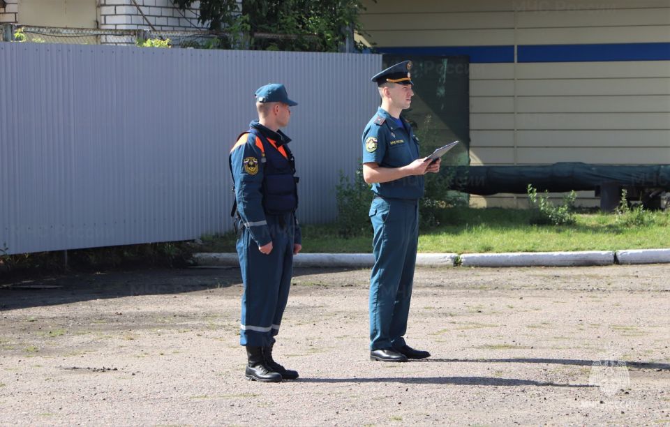 Смотр готовности аэромобильной группировки