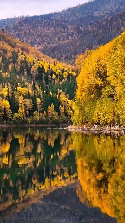 Вместо вечерней медитации. Саяно-Шушенское водохранилище, Хакасия
