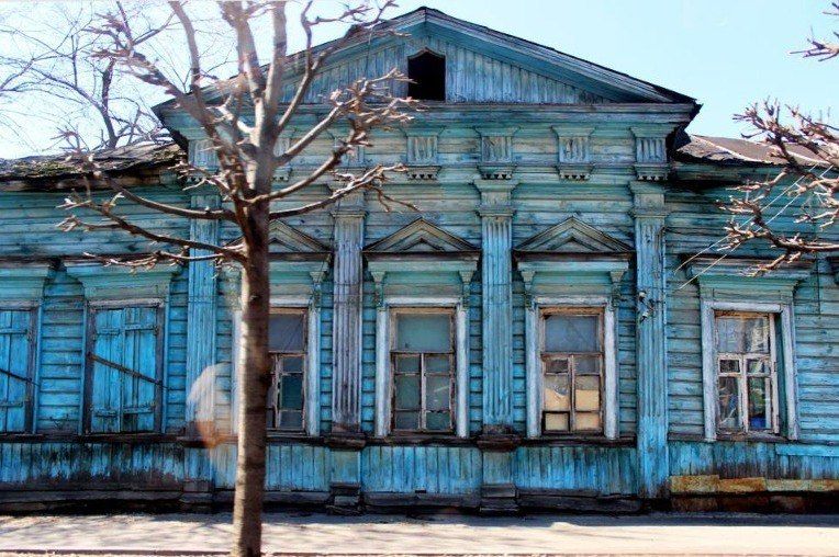 В Тамбове вновь выставили на продажу руины исторического дома на Базарной