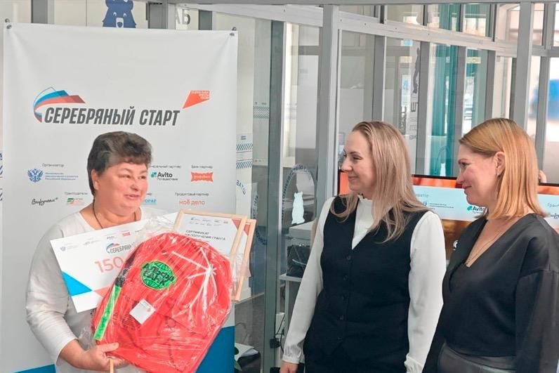 В Тамбове наградили победителя программы для предпринимателей старше 60 лет