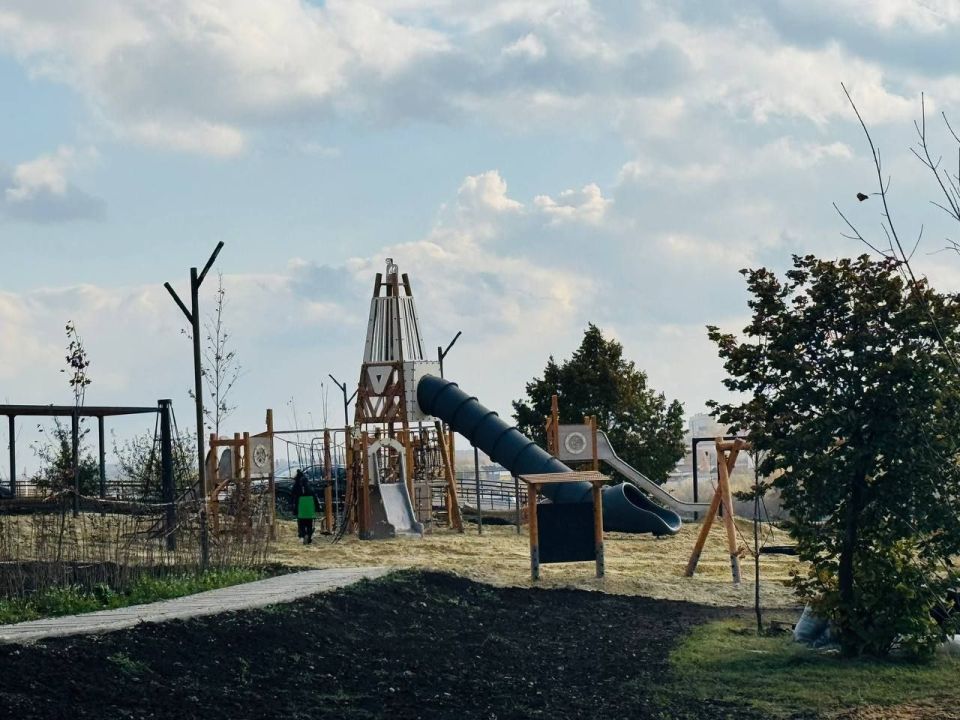 Парк «Ласки» раскрасился в осенние краски