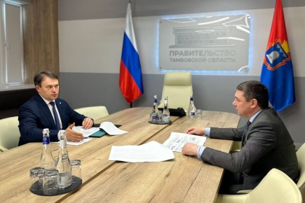 Евгений Первышов: С руководителем Центрально-Чернозёмного межрегионального Управления Росприроднадзора Алексеем Карякиным обсудили взаимодействие по защите экологии