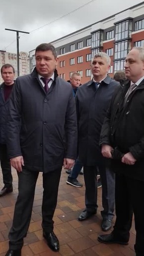 Глава администрации Тамбова Максим Косенков принял участие в объезде городских объектов Главой Тамбовской области Евгением Первышовым