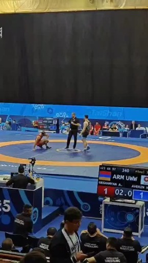Тамбовчанин Максим Аверин стал бронзовым чемпионом первенства мира по греко-римской борьбе среди юниоров до 23 лет