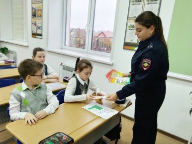 В Тамбове проводят уроки безопасности на дорогах для школьников