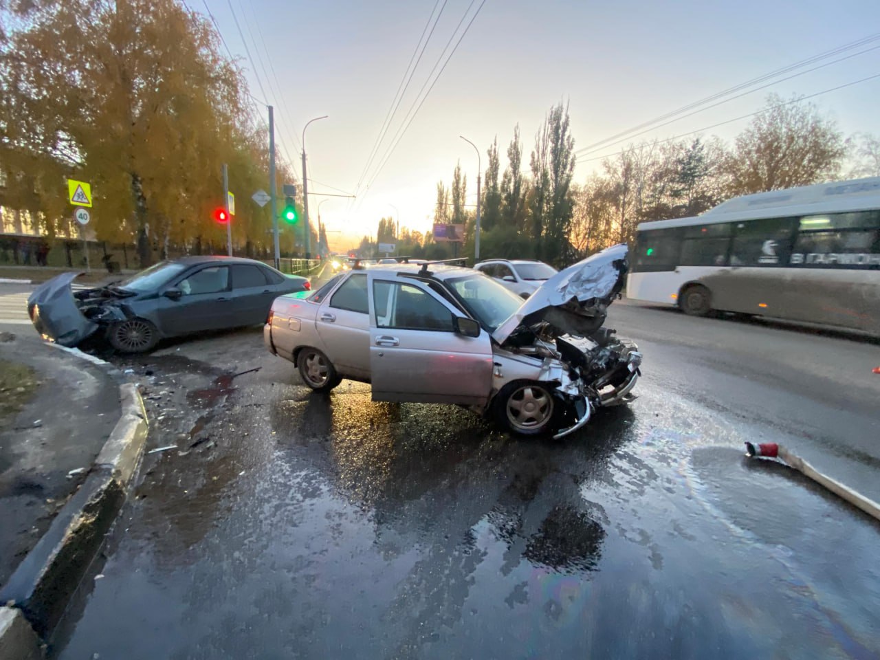 Подробности вчерашнего ДТП на бульваре Энтузиастов