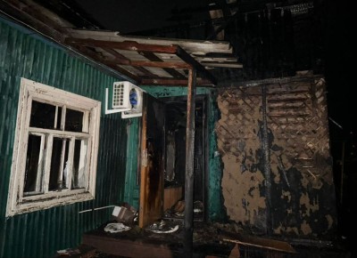 В Кирсановском округе при пожаре погиб мужчина