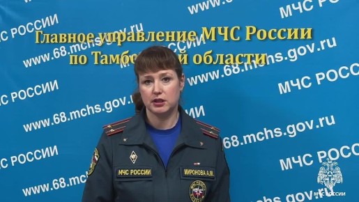 Видеообзор оперативной обстановки на территории Тамбовской области за прошедшую неделю