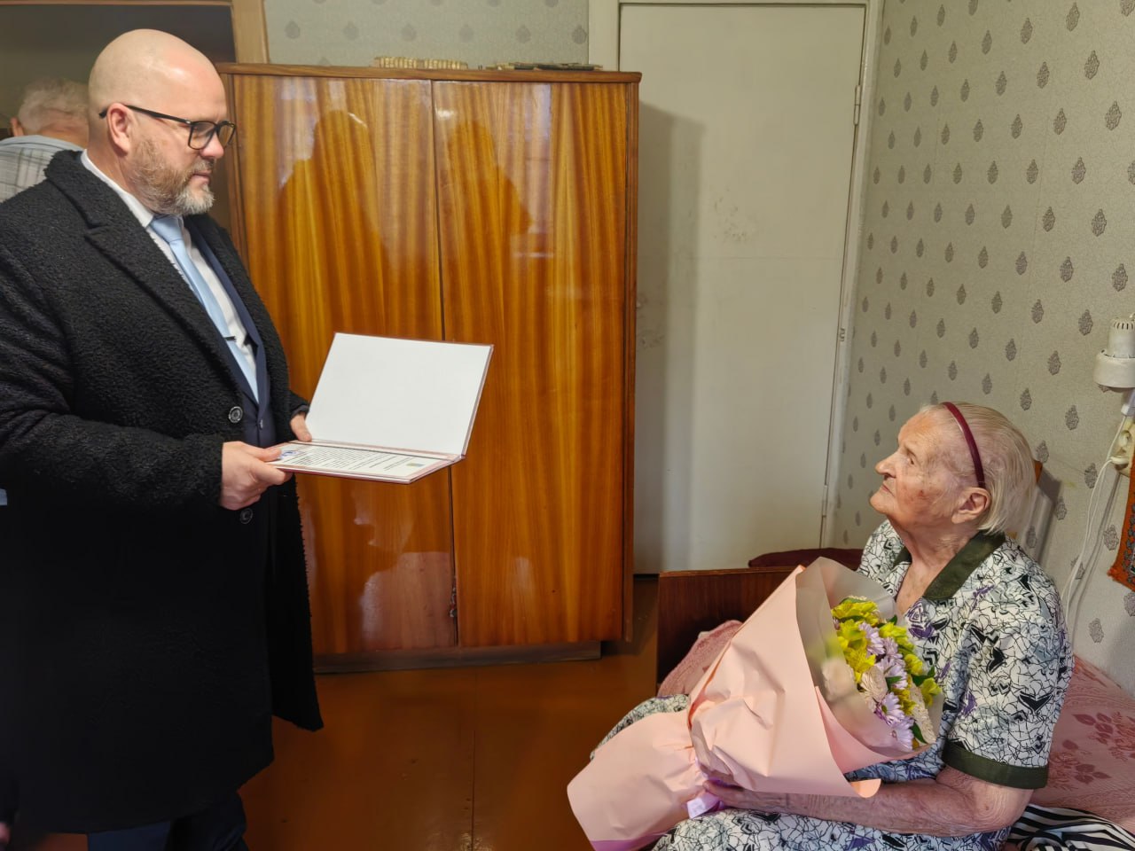 В Тамбовской области ветеран Великой Отечественной войны отпраздновала 106-летие В Тамбовской области ветеран Великой Отечественной войны отпраздновала 106-летие