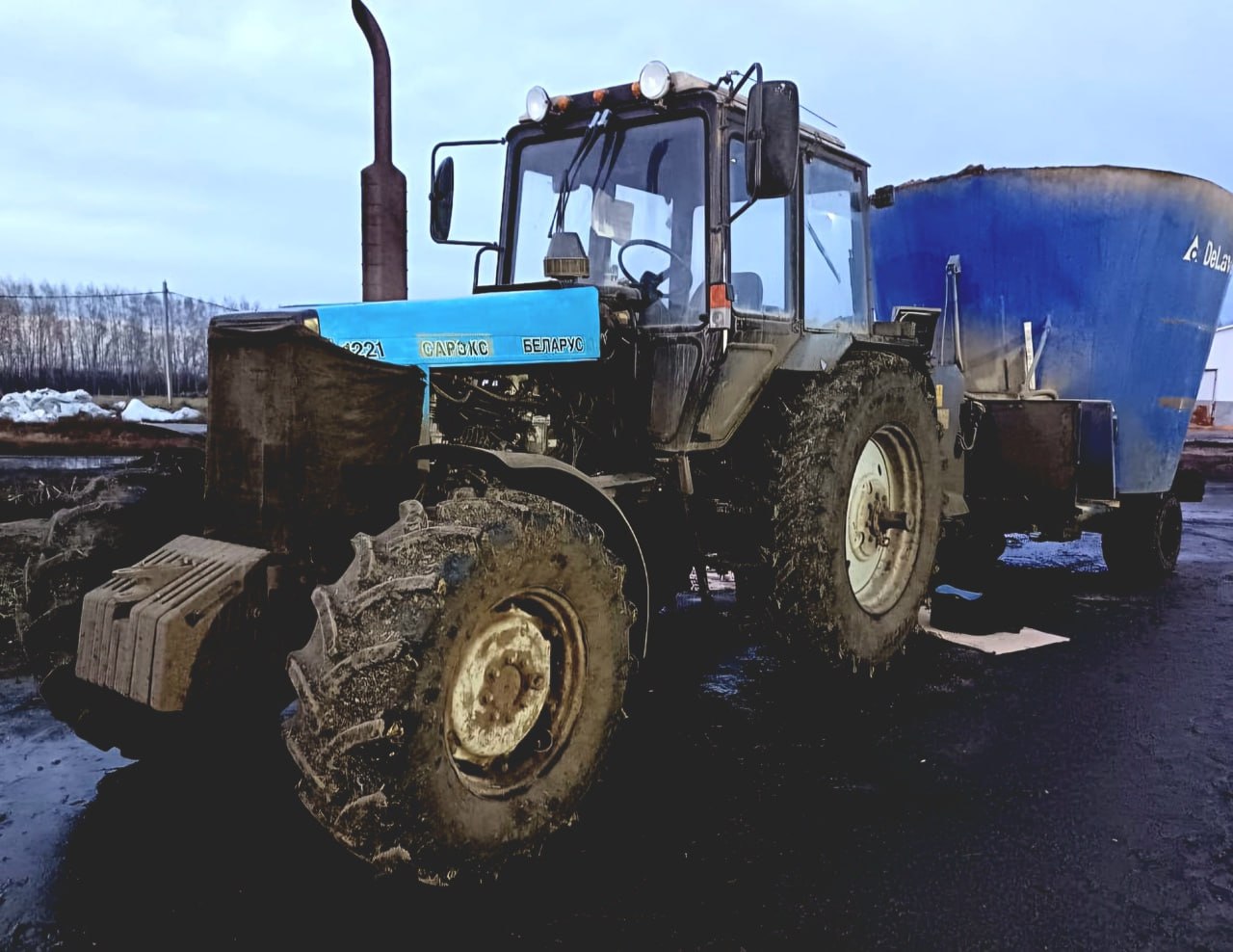 В Сампурском округе погиб тракторист