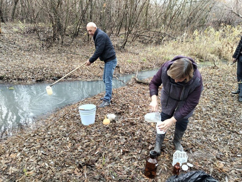 Река Мучкап в Мучкапском округе стала молочного оттенка: местные жители бьют тревогу