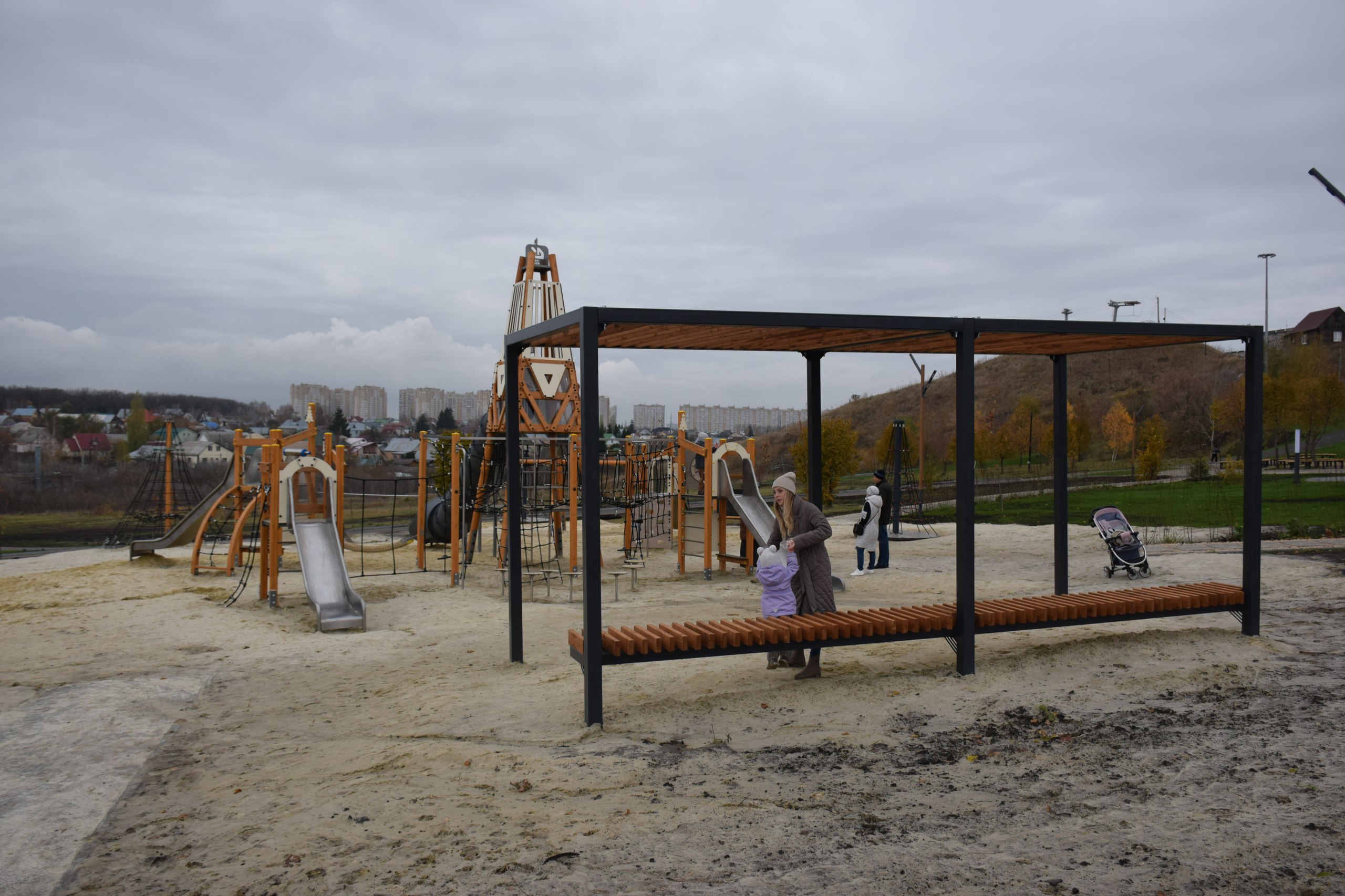 В Тамбове завершили строительство нового парка «Ласки» В Тамбове завершили строительство нового парка «Ласки»