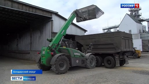 Тамбовские аграрии намолотили пять миллионов тонн зерна