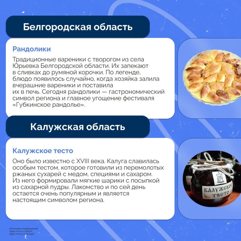 Традиционные блюда регионов Центральной России Традиционные блюда регионов Центральной России