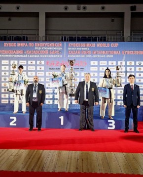 Кристина Урусова из Тамбова заняла второе место на Кубке мира по киокусинкай (6+)