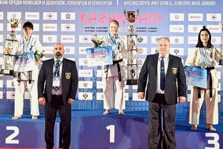 Тамбовчанка Кристина Урусова завоевала серебро Кубка мира по киокусинкай