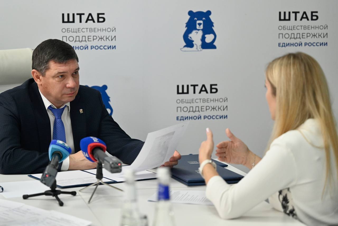 За год руководства Тамбовской областью Евгений Первышов провел 25 личных приемов граждан, в ходе которых помог решить 106 вопросов