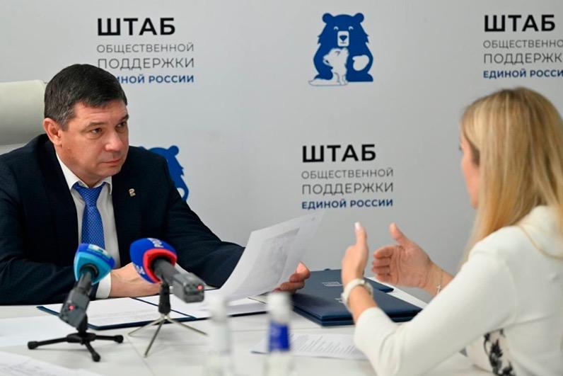 Евгений Первышов за год провёл 25 приёмов жителей Тамбовской области