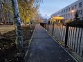 К школе №17 в Тамбове обустроили новый безопасный подход