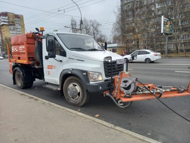 На Мичуринской провели комплексную уборку