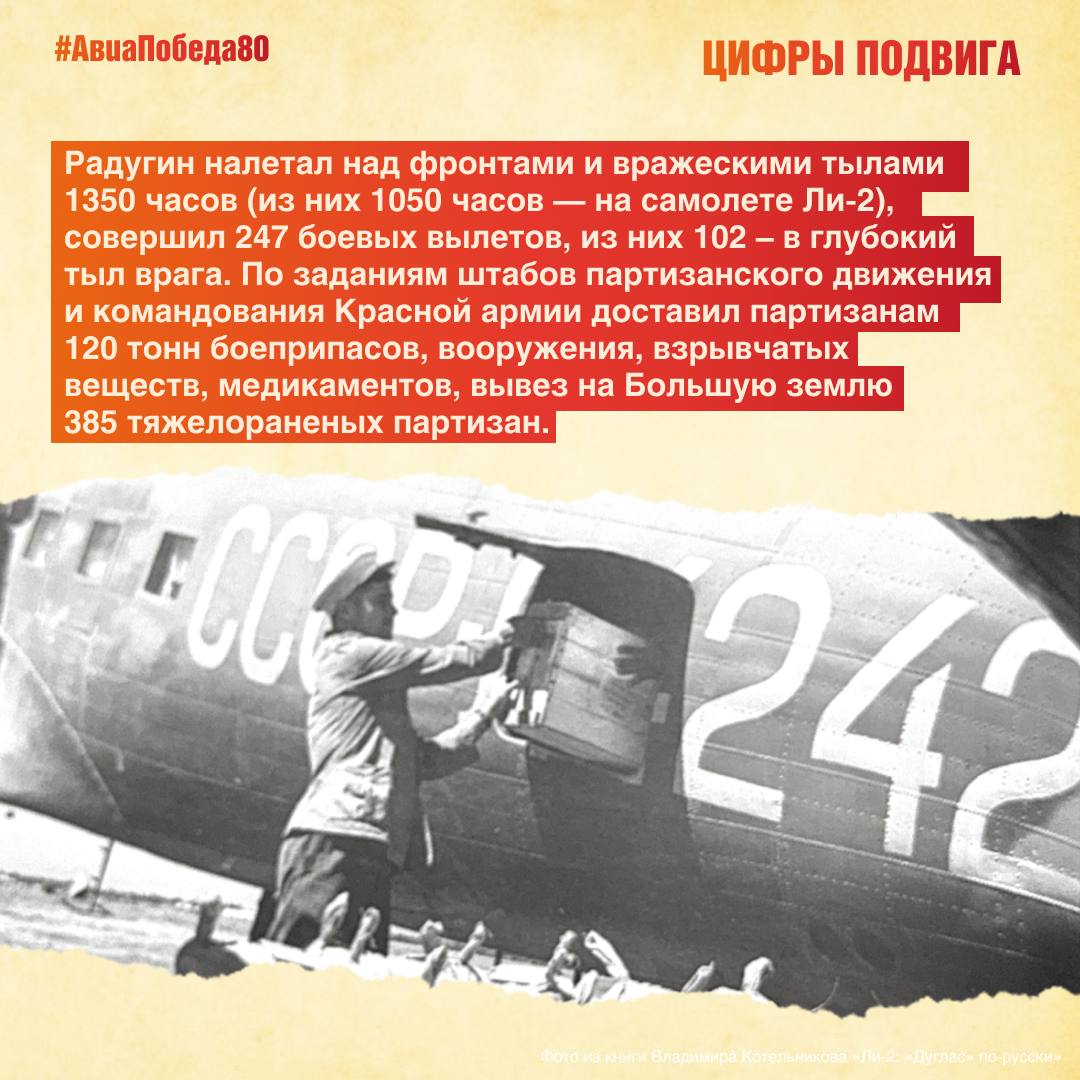 Сегодня исполняется 113 лет со дня рождения отважного летчика, мастера ночных полетов Феофана Радугина Сегодня исполняется 113 лет со дня рождения отважного летчика, мастера ночных полетов Феофана Радугина