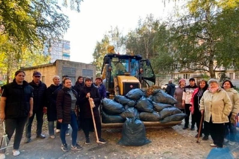 В Тамбове за осенний месячник вывезли свыше 180 КамАЗов мусора