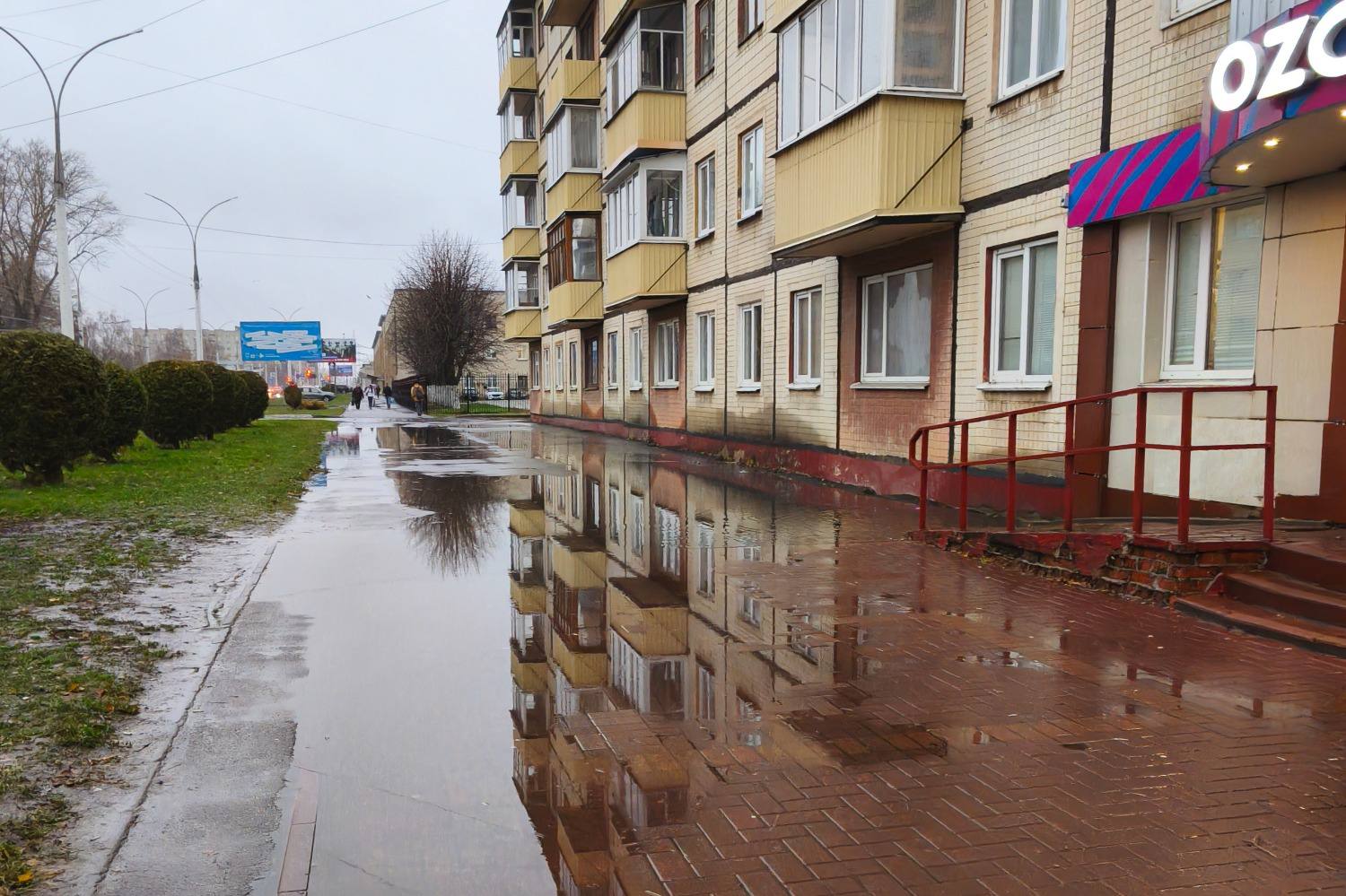 Отремонтированные тамбовские дороги после дождя превращаются в реки Отремонтированные тамбовские дороги после дождя превращаются в реки