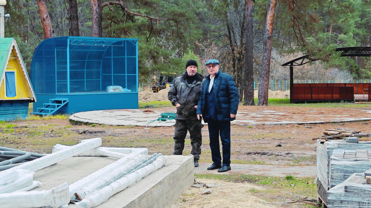 В лагере «Костёр» в Котовске обустраивают корпуса для круглогодичного отдыха детей