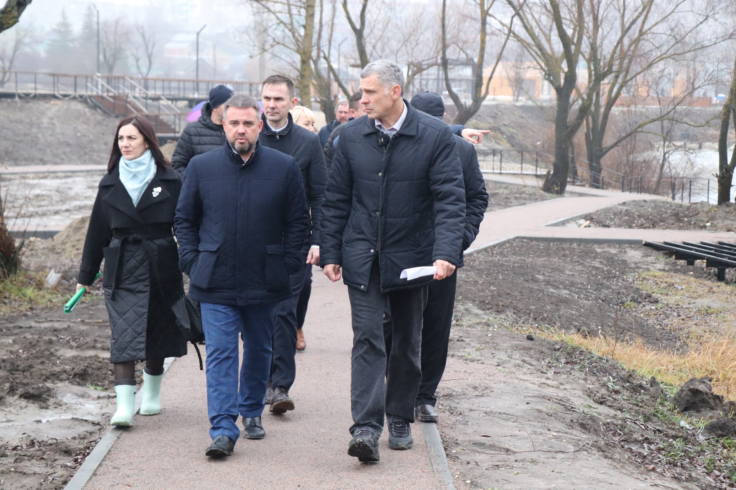 Скоро в городе Уварово появится еще одно место для отдыха — здесь ведется благоустройство прибрежной зоны реки Ворона