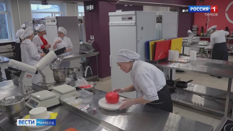 «Больше, чем просто торт». На базе Колледжа торговли, общественного питания и сервиса Тамбова прошел финал конкурса профессионального мастерства