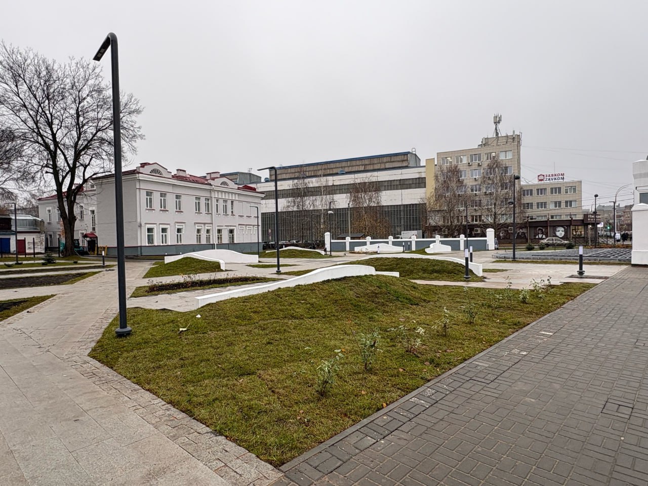 Как сейчас выглядит новый сквер «Гармония» в Тамбове? Показываем Как сейчас выглядит новый сквер «Гармония» в Тамбове? Показываем