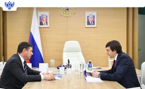 Сергей Кравцов провёл встречу с губернатором Тамбовской области Евгением Первышовым