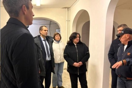 В Моршанске подрядчик отстаёт от графика ремонта школы №2