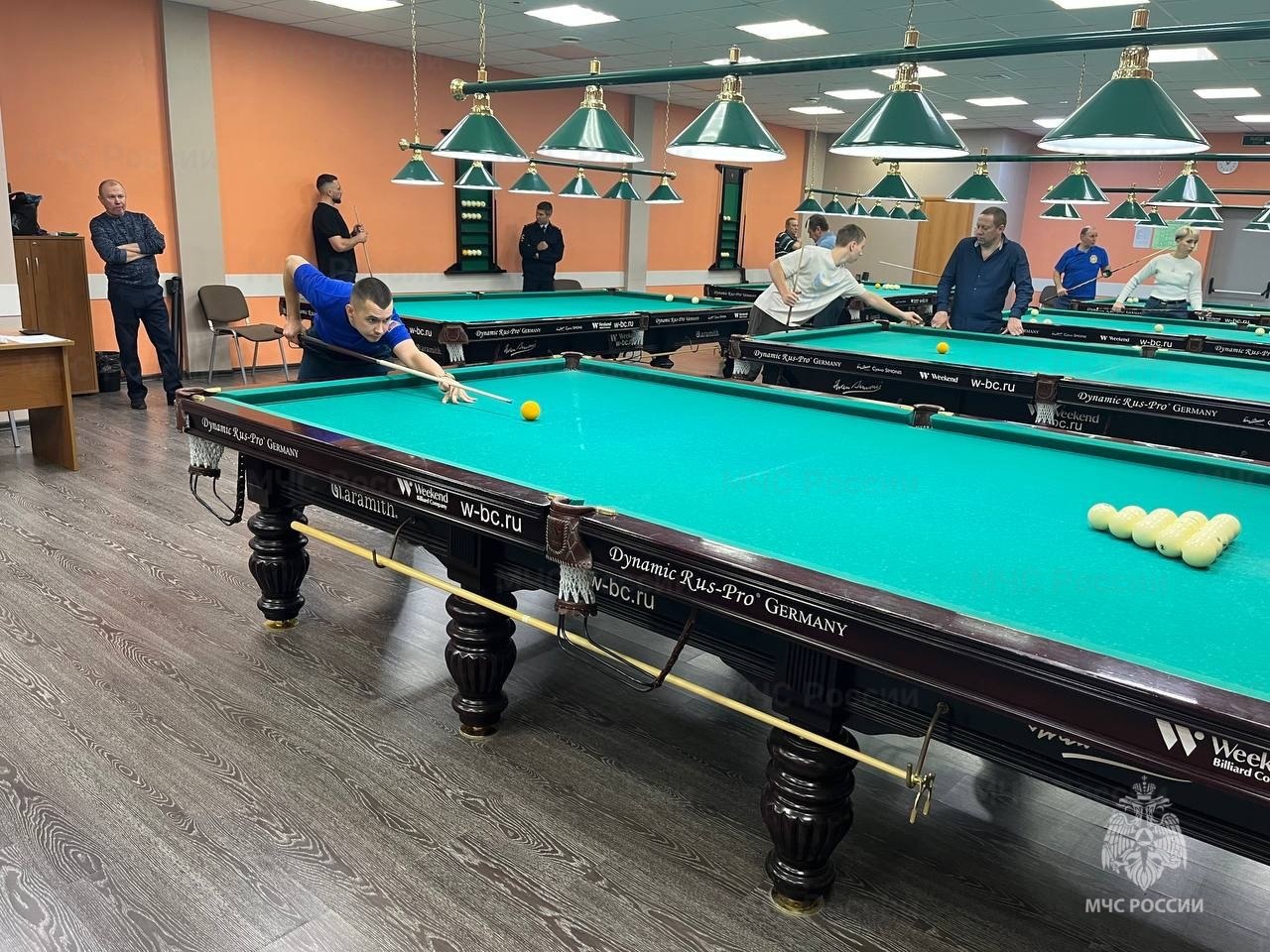 Команда Главного управления приняла участие в соревнованиях по бильярдному спорту среди силовых структур Команда Главного управления приняла участие в соревнованиях по бильярдному спорту среди силовых структур