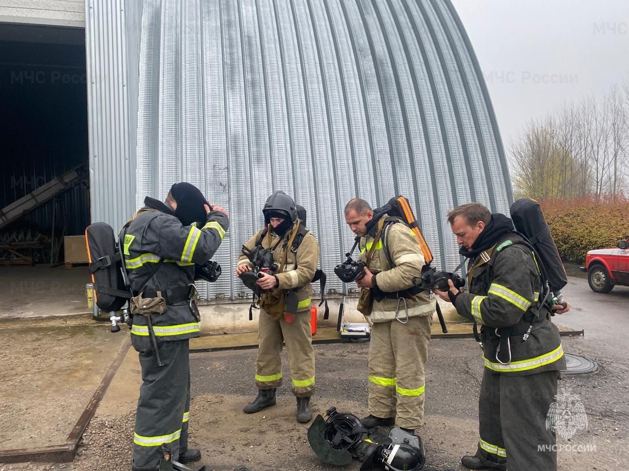 #БудниМЧС. На территории Староюрьевского элеватора проведено пожарно-тактическое учение по тушению условного пожара и проведению аварийно-спасательных работ #БудниМЧС. На территории Староюрьевского элеватора проведено пожарно-тактическое учение по тушению условного пожара и проведению аварийно-спасательных работ