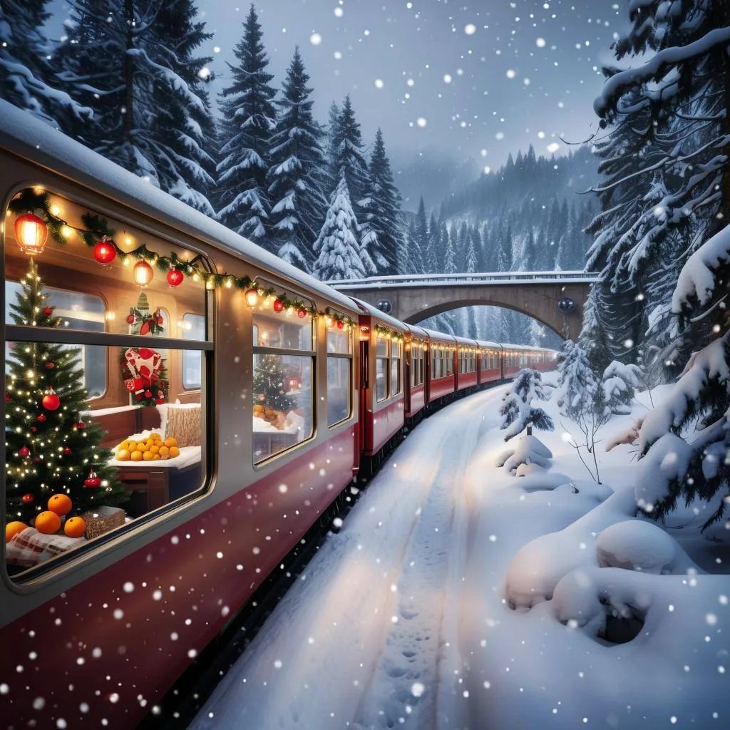 Поезд Деда Мороза отправляется в юбилейное путешествие по России