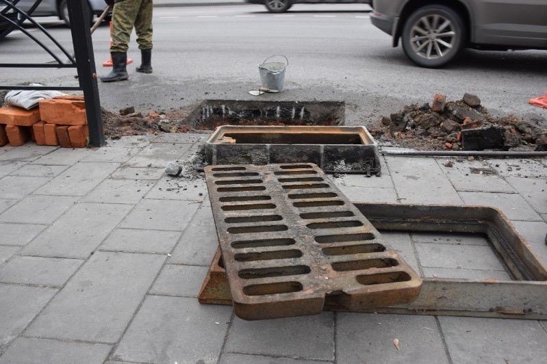 В Тамбове за год обновили более 100 элементов ливневой канализации