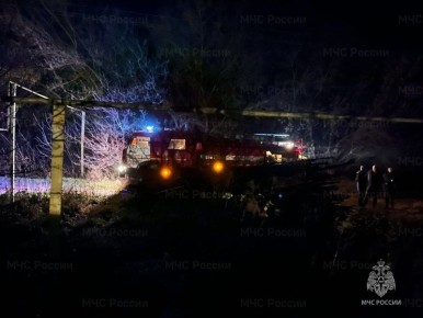 При пожаре в селе Нижнеспасское Рассказовского округа погиб 57-летний мужчина