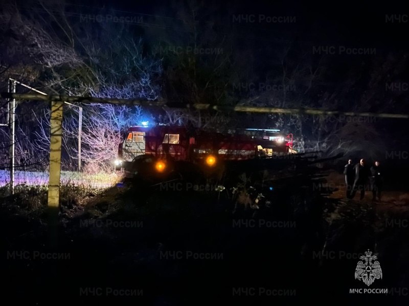 При пожаре в селе Нижнеспасское Рассказовского округа погиб 57-летний мужчина