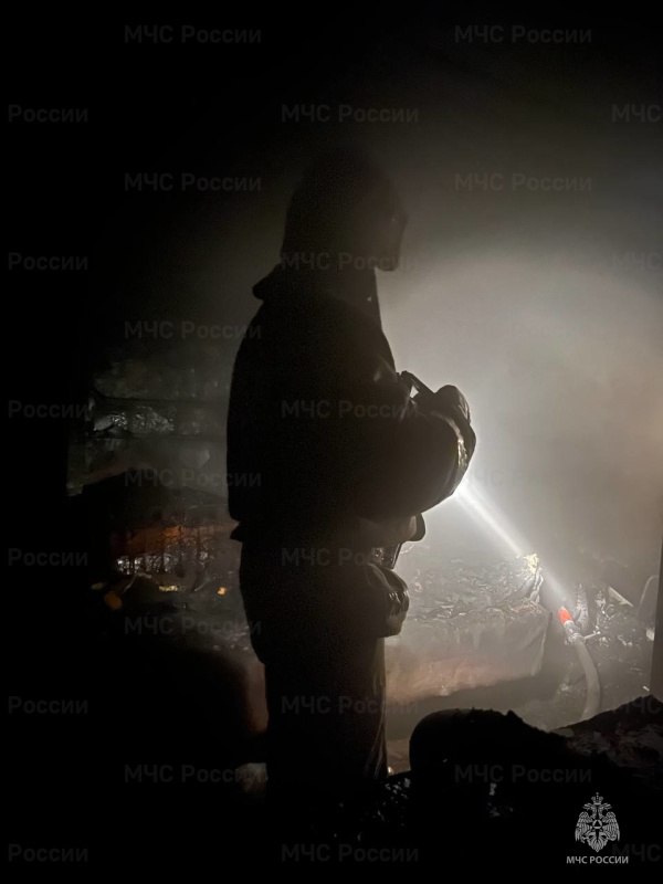 Дознаватели МЧС России устанавливают причину пожара в Рассказовском округе