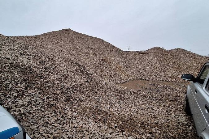 Со стройплощадки в Первомайском округе украли около 400 тонн щебня